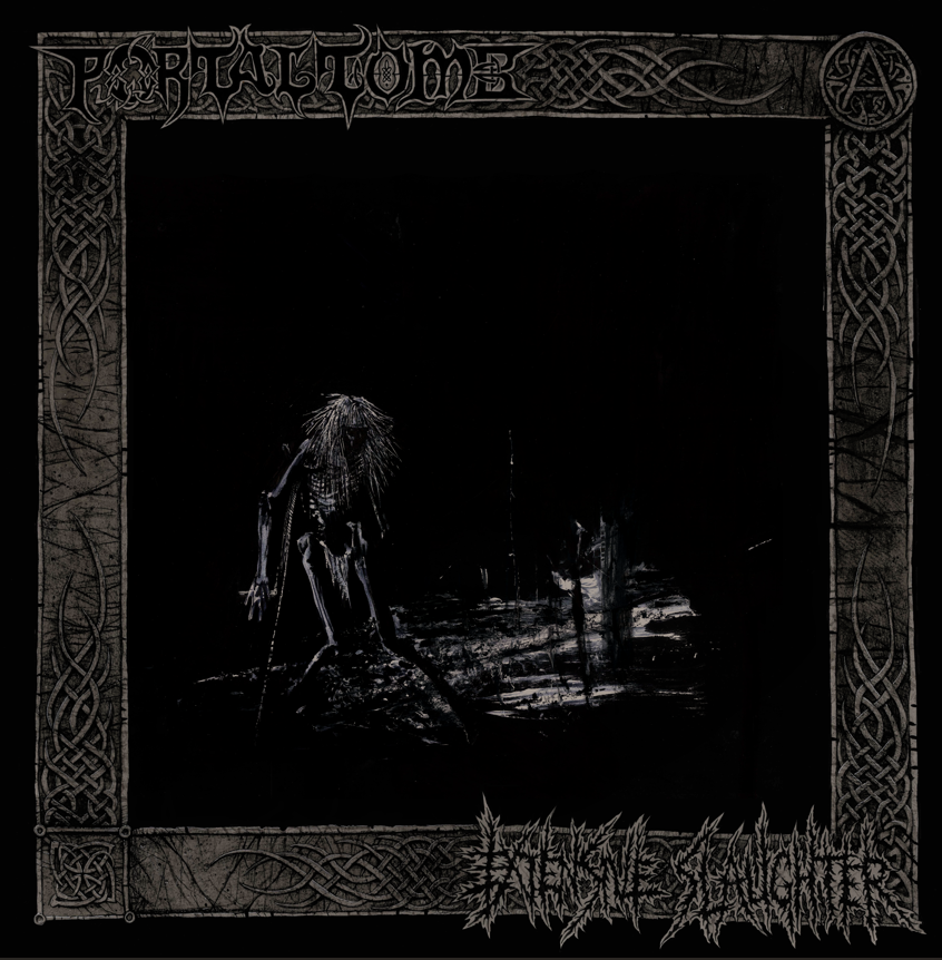 PORTAL TOMB / EXTENSIVE SLAUGHTER SPLIT 7" LTD CLEAR