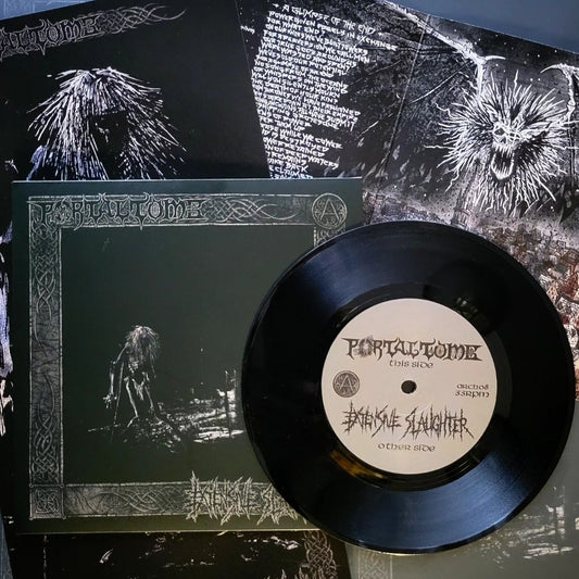 PORTAL TOMB / EXTENSIVE SLAUGHTER SPLIT 7"