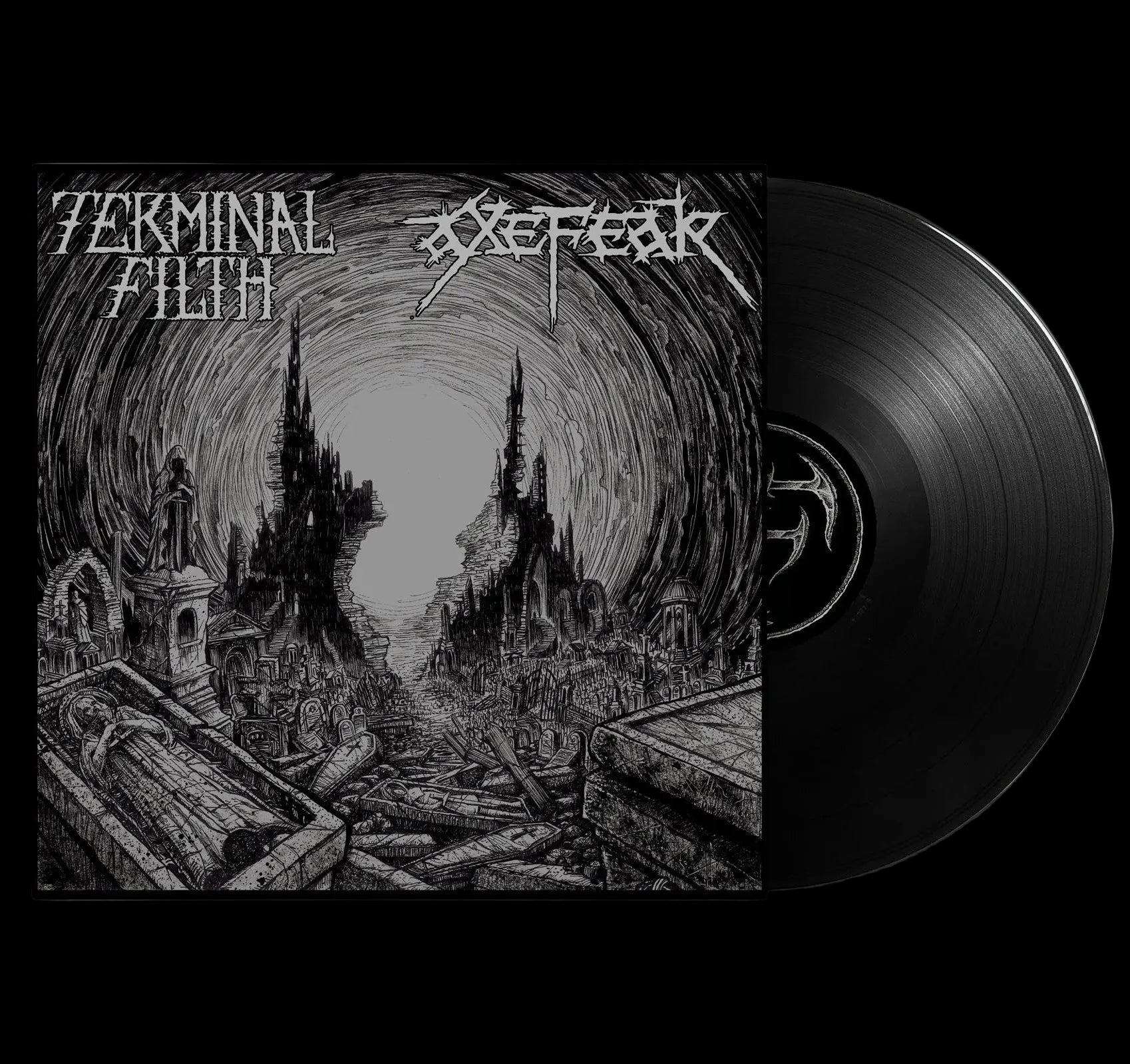 TERMINAL FILTH / AXEFEAR SPLIT – Archaic Records