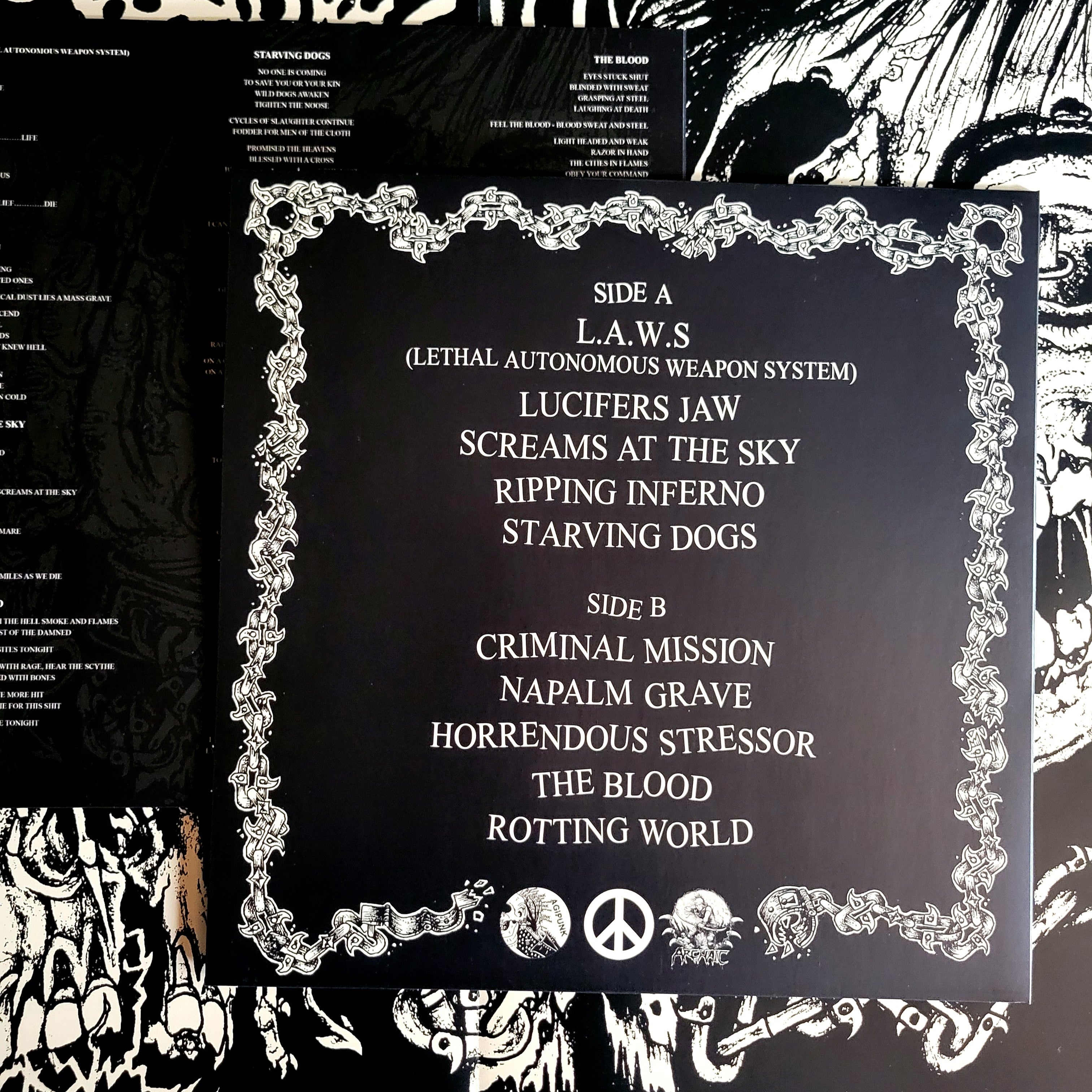 PSYCH WAR - Psychotic Warmonger LP – Archaic Records